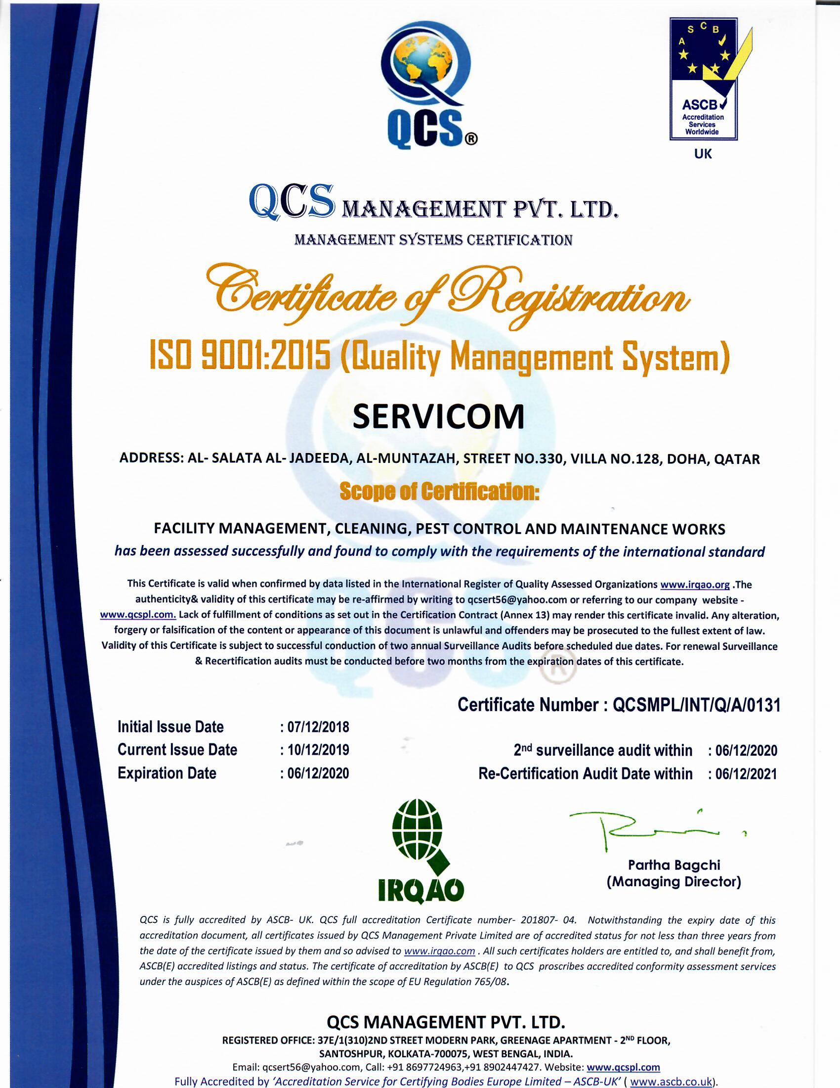 ISO 9001 2015